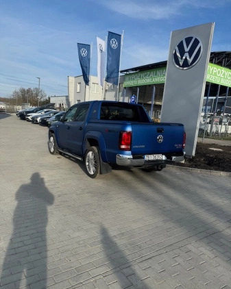 Volkswagen Amarok cena 155000 przebieg: 94541, rok produkcji 2018 z Karlino małe 232